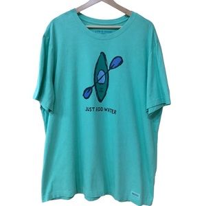 Life Is Good “Just Add Water” Men’s Cotton T-Shirt